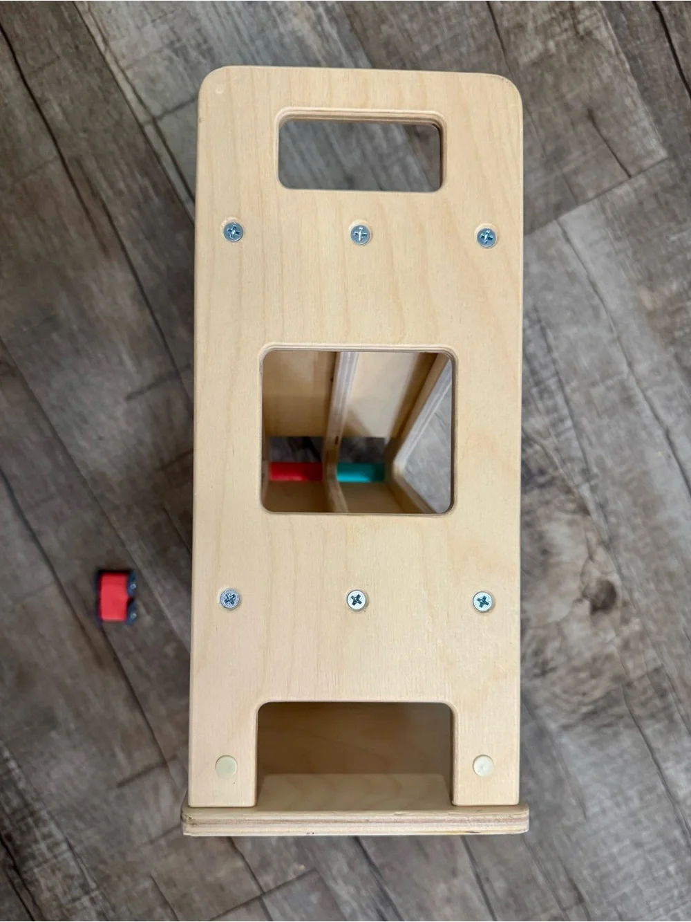 Lovevery Race & Chase Ramp Wooden Car Ramp Toy Montessori Toddler Learning Toy - Picture 7 of 9